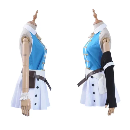 Lucy Blue Dress Outfits Full Set Cosplay Costume - Image 3