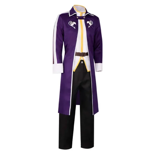 Gray Fullbuster Purple Outfit Halloween Cosplay Costume - Image 4