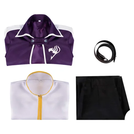 Gray Fullbuster Purple Outfit Halloween Cosplay Costume - Image 5