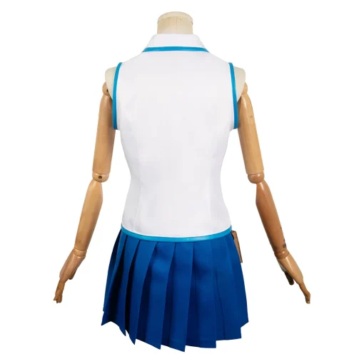 Lucy Heartfilia Women Blue Dress Halloween Cosplay Costume - Image 3