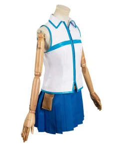 fairy tail anime lucy heartfilia women blue dress party carnival halloween cosplay costume 4 1024x