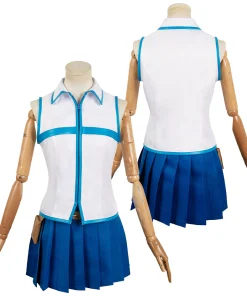 fairy tail anime lucy heartfilia women blue dress party carnival halloween cosplay costume 9 1024x