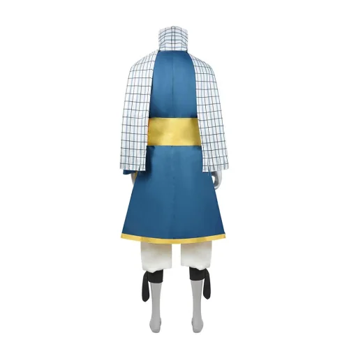 2024 Natsu Dragneel Blue Outfit Halloween Cosplay Costume - Image 3