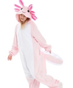 pink axolotl kigurumi