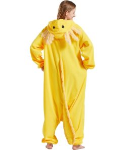 yellow axolotl onesie kigurumi