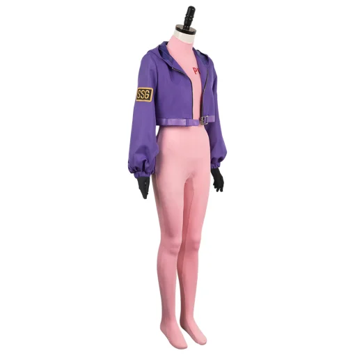 OP Lilith Women Pink Set Halloween Cosplay Costume - Image 3