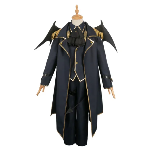 BLUE LOCK Nagi Seishiro Dark Blue Devil Outfit Party Carnival Halloween Cosplay Costume