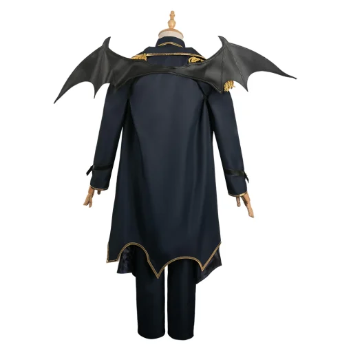 BLUE LOCK Nagi Seishiro Dark Blue Devil Outfit Party Carnival Halloween Cosplay Costume - Image 4