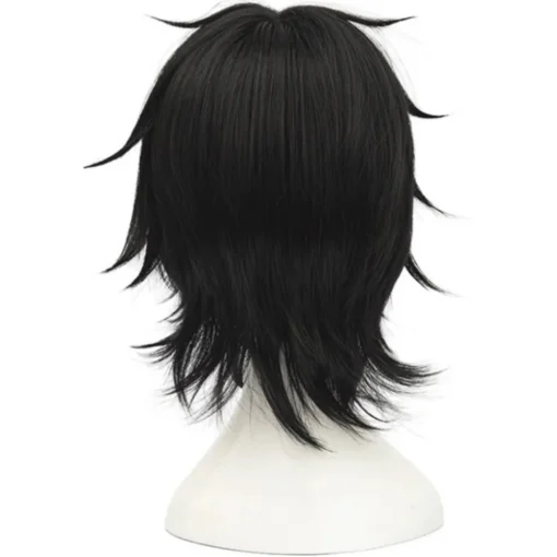 OP Portgas D. Ace Cosplay Wig Heat Resistant Synthetic Hair Halloween Props - Image 3