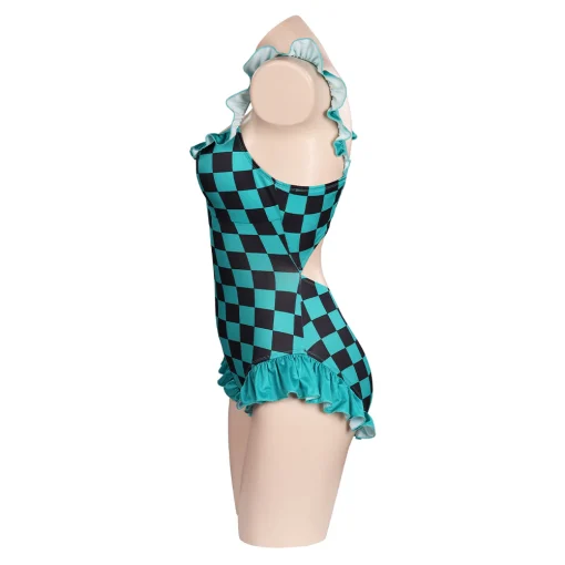 Kamado Tanjirou Swimwear Outfits Halloween Suit Cosplay Costume - Image 3