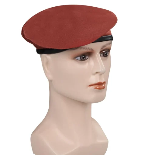 Resident Evil Remake Jack Krauser Cosplay Hat Cap Costume Accessoreis Halloween Prop - Image 4