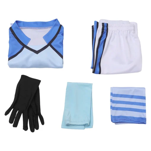 BLUE LOCK Nagi Seishiro Reo Mikage Hyoma Chigiri Blue Team Uniform Cosplay Costume - Image 10