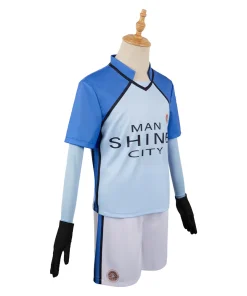 blue lock anime nagi seishiro blue team uniform party carnival halloween cosplay costume 5 1024x