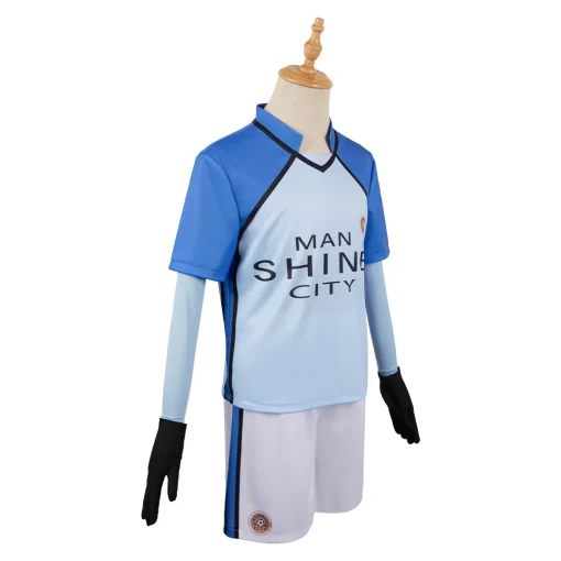 BLUE LOCK Nagi Seishiro Reo Mikage Hyoma Chigiri Blue Team Uniform Cosplay Costume - Image 6