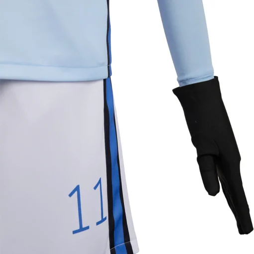 BLUE LOCK Nagi Seishiro Reo Mikage Hyoma Chigiri Blue Team Uniform Cosplay Costume - Image 8