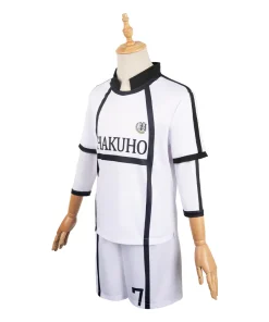 blue lock anime nagi seishiro white uniform party carnival halloween cosplay costume 2 1024x