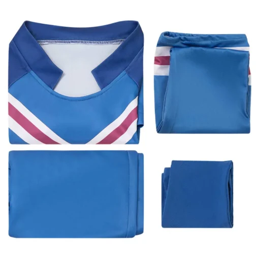 BLUE LOCK Rin Itoshi Blue Team Uniform Halloween Cosplay Costume - Image 11