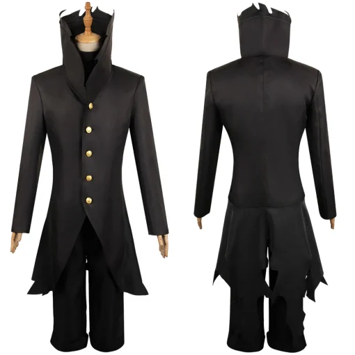 Dandadan Ken Takakura Black Outfit Halloween Cosplay Costume - Image 2