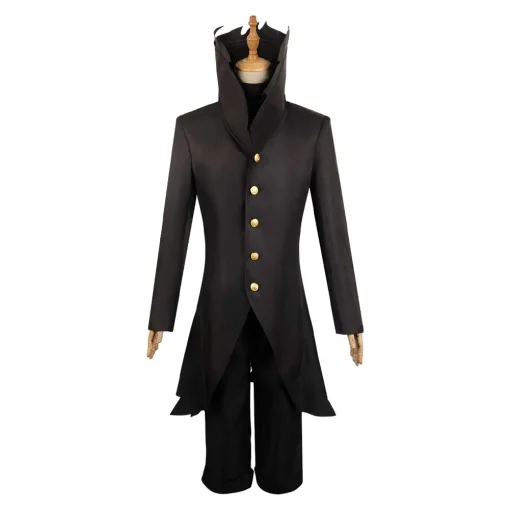 Dandadan Ken Takakura Black Outfit Halloween Cosplay Costume