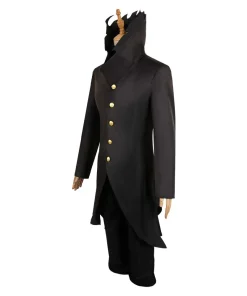 dandadan anime ken takakura black outfit party carnival halloween cosplay costume 3 1024x