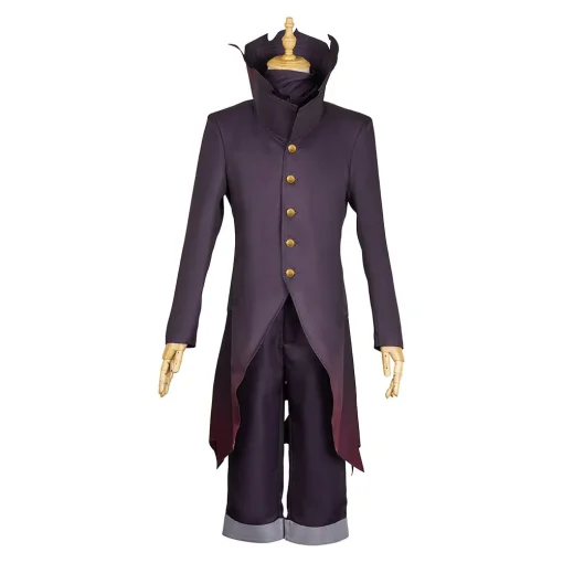 Dandadan Ken Takakura Black Red Outfit Halloween Cosplay Costume