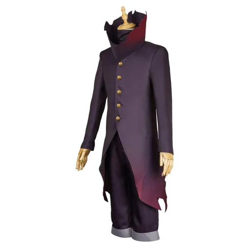 Dandadan Ken Takakura Black Red Outfit Halloween Cosplay Costume - Image 6