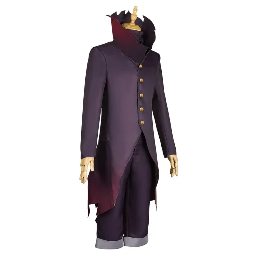 Dandadan Ken Takakura Black Red Outfit Halloween Cosplay Costume - Image 8