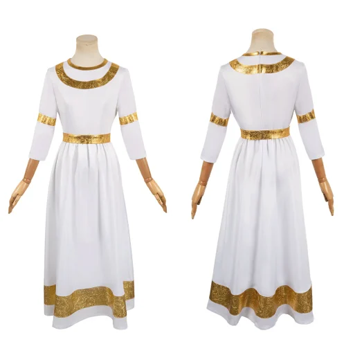 Elden Ring Miquella Women White Dress Halloween Cosplay Costume - Image 2