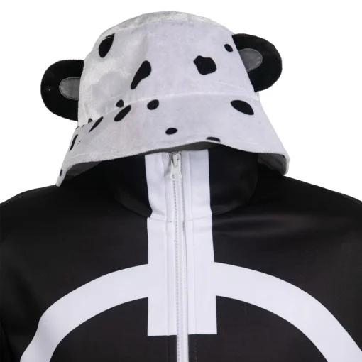 OP Bartholomew Kuma Black Outfit Halloween Cosplay Costume - Image 8