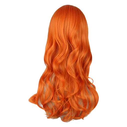 OP Nami Cosplay Wig Heat Resistant Synthetic Hair Halloween Props - Image 4