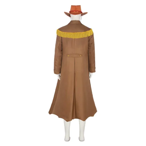 OP Portgas D. Ace Brown Outfit Halloween Cosplay Costume - Image 2