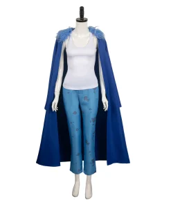 one piece anime trafalgar d. water law women blue suit party carnival halloween cosplay costume 2 1024x