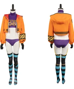 one piece anime york women orange suit party carnival halloween cosplay costume 1 1024x