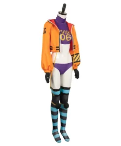 one piece anime york women orange suit party carnival halloween cosplay costume 5 1024x