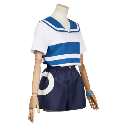 OP Fan Letter Nami Fans Women Blue Navy Suit Carnival Halloween Cosplay Costume