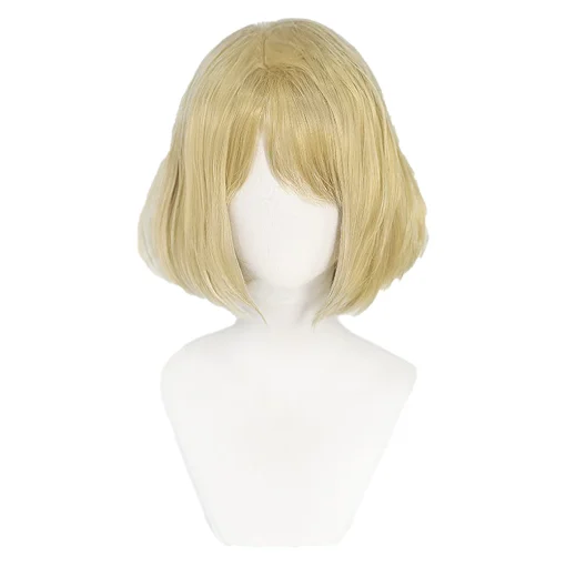 Resident Evil Ashley Graham Cosplay Wig Heat Resistant Synthetic Hair Halloween Props